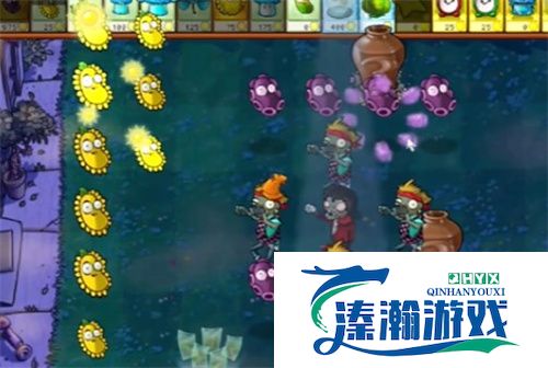 PVZ杂交版益智模式忧郁咖啡豆1过关流程分享